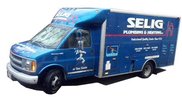 Selig Plumbing is here for you! Call us today.